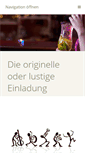 Mobile Screenshot of einladung-geburtstag.com